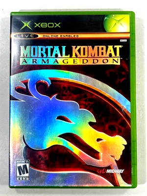 Mortal Kombat: Armageddon (Microsoft Xbox, 2006) en caja original Foto 1 de 4