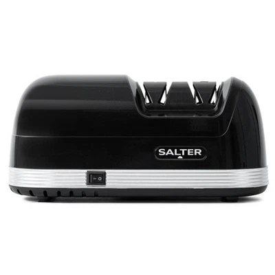 Salter Knife Sharpener Electric Sharpening Honer 2 Stage Diamond Coated Wheel