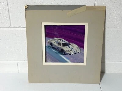 Hasbro Amaze-a-matics 1/24 Ford GT40 Mark IV Ad Art Work Vintage 1970s RARE - Image 1 of 4