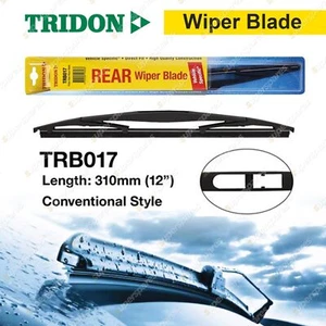 Tridon Rear Windscreen Wiper Blade 310mm (12") 12 Inch Single - TRB017 - Picture 1 of 2