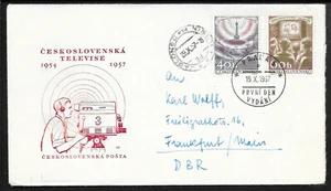 t218 CSSR n. Michel 1044/45 FDC usato - Foto 1 di 1