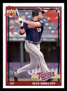 2021 Topps Archives #192 Alex Kirilloff RC - Picture 1 of 2