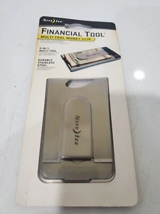Nite Ize Financial Tool Multi Tool Money Clip MCT-11-R7 NIP - Picture 1 of 2