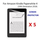 Clear Screen Protector Matte Protective Film Guard For Kindle Paperwhite 4 2018