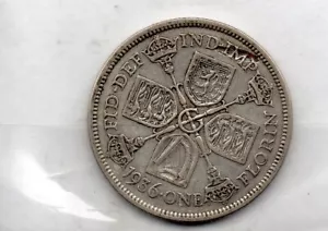 GB - Moneda (C155) Jorge V - 1936 - dos chelines - Imagen 1 de 1