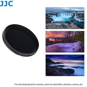 JJC 43mm ND Filter Variable Neutral Density Filter ND2-ND2000 for Camera Lens - Picture 1 of 12