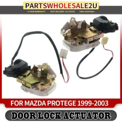 2x Atuador de trava de porta lateral traseira para Mazda Protege5 2002 2003 Protege 1999-2003 - Imagem 1 de 4