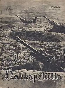 Finlandia Rivista Guerra Hakkapeliitta 1943 #45 - Seconda Guerra Mondiale - Difesa Aerea nei Balcani - Foto 1 di 2