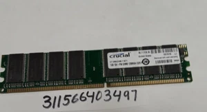 1GB DDR1 DDR1400 PC3200 400 400MHZ 184PIN 184 DIMM INTEL PC DESKTOP RAM 64X8 - Picture 1 of 1