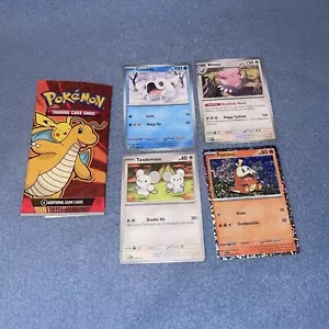 2024 McDonald's Pokemon Promo Dragonite Pack Errore 2023 Carte Collezionabili All'interno Fuori Produzione - Foto 1 di 16