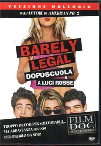 BARELY LEGAL - DOPOSCUOLA A LUCI ROSSE - DVD (USATO EX RENTAL) - Picture 1 of 2