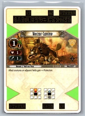 The Eye of Judgment Verzar Canine #037 Sony PS3 Base Set 1 - Image 1 of 2