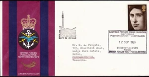 Great Britain GB UK - "DORTMUND STAMP EXHIBITION 1969" British Forces Cover - Picture 1 of 2