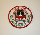 CEVO Fire National Safety Council Patch Fire Engine Firefighting Collectible