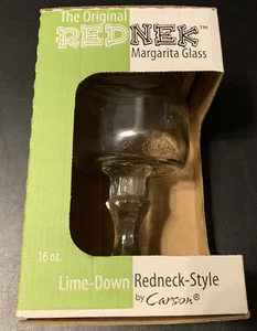 Rednek Style Margarita Glass  Ball Jar Screw on Lid 16 oz New Redneck - Picture 1 of 2