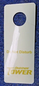 Stratosphere Tower Las Vegas Do Not Disturb Motel Hotel Door Hanger * The Strat - Picture 1 of 2