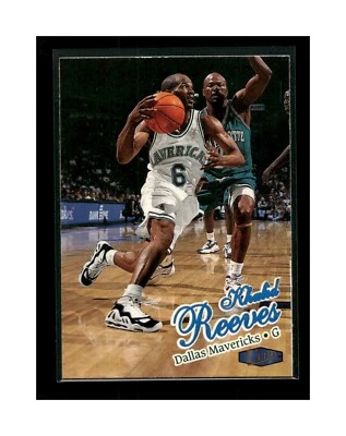 1997-98 Ultra Dallas Mavericks Basketball Card #54 Khalid Reeves - Image 1 of 2