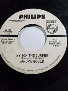Sandra Gould - My Son The Surfer on Phillips-PROMO 1963 VG F137 - Picture 1 of 1