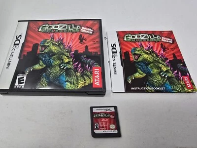 Godzilla Unleashed: Double Smash Nintendo DS Complete CIB Tested Excellent - Image 1 of 2