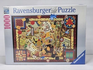Ravensburger 1000 Piece Puzzle "Vintage Games" Brand New 2014 - Picture 1 of 5