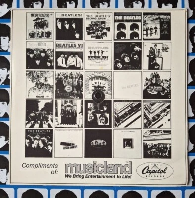 Beatles EvaTone Capitol Promo Flexi-disc Why Don't We Do It In The Road 7 Number - Image 1 of 4