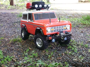 Tamiya Ford Bronco CC-01 nur gebaut Crawler umbau Regler Tuning Kugell. Winde - Bild 1 von 18
