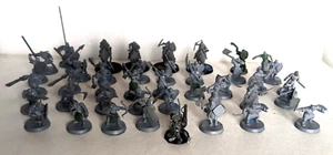 Spiel Workshop Herr der Ringe Kunststofffiguren Orks Ritter Menge 53 1992-2003 - Bild 1 von 8