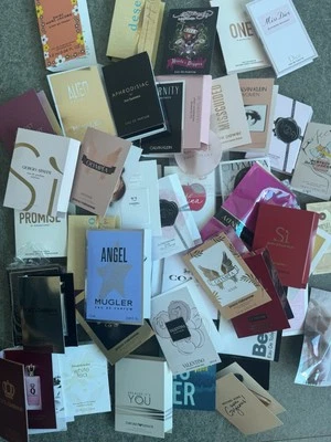 THIERRY MUGLER 10 X Womens Perfume Mugler Angel, Armani Si, Prada, DKNY Valentino Valentina new