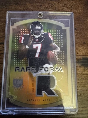 2003 Skybox L E Rare Form Jsy /50 Falcons Virginia Tech - Image 1 of 2