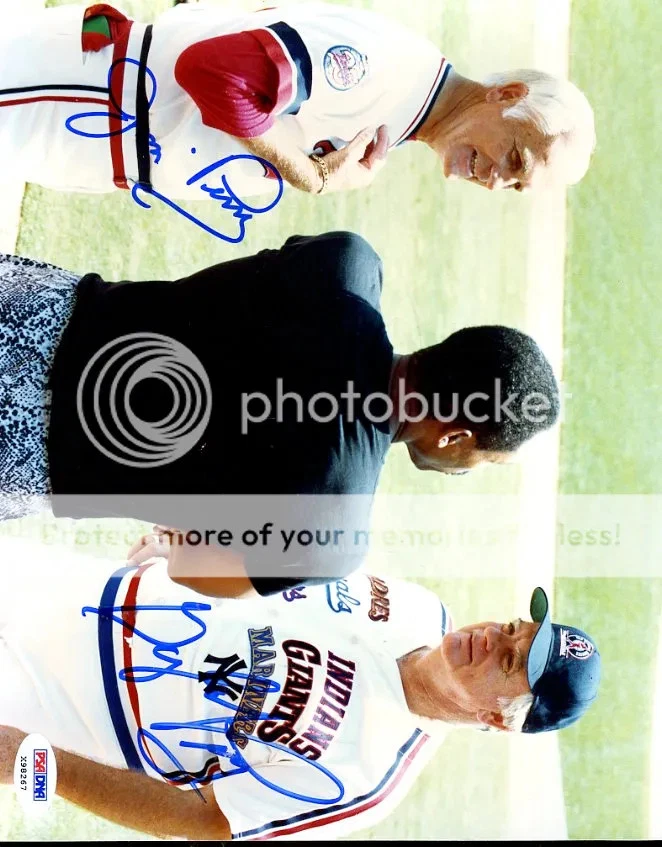 Jim And Gaylord Perry Psa/dna Signed Original Image 8x10 Photo Autograph - Image 1 of 1