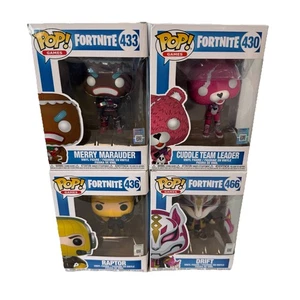 Funko Pop Fortnite Figure Bundle X4 Boxed Genuine  - Picture 1 of 5