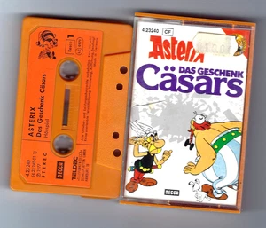 MC Kassette Asterix DAS GESCHENK CÄSAR´S  Tom und Della Club, Decca Telefunken - Picture 1 of 1