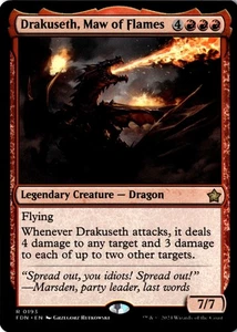 NM - Drakuseth, Maw of Flames R Foundations 193 - Picture 1 of 2
