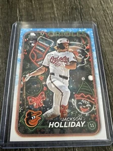 2024 Topps Holiday #H50 Jackson Holliday Baltimore Orioles RC - Picture 1 of 1