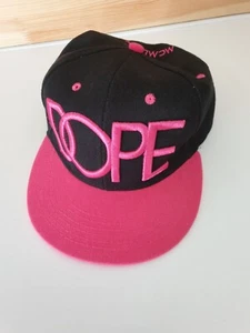 CAP-DOPE 1985 - Black/Pink - Snapback-Adjustable - Imagen 1 de 3