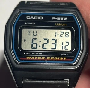 Vintage Casio F-28w (1156) Great Condition, Works Great! - Picture 1 of 8