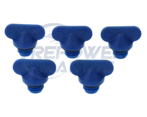 Juego de tapones de drenaje azul para Mercruiser, reemplaza: 22-8M0119211 - Imagen 1 de 1