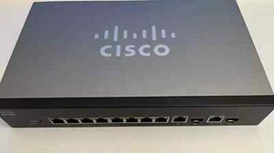 Cisco Systems SG300-10PP / 10 porte Gigabit PoE gestito NO ADATTATORE DI ALIMENTAZIONE - Foto 1 di 3
