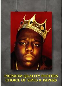 Biggie Smalls Notorious BIG Luke Cage Large Poster Art Print Gift A0 A1 A2 A3 A4