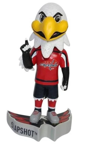 Slapshot Washington Capitals Logo Base Bobblehead NHL Cover
