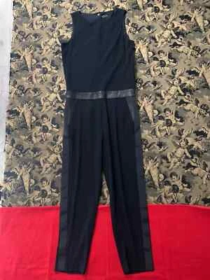 Mono formal Rag&Bone negro con cintura de cuero talla 4 Foto 1 de 3