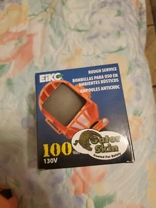 Eiko Rough Service Gator Skin Vibration Resistant 100 Watt 130 VAC BULB - Picture 1 of 6