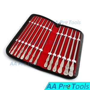 KIT OF 14PCS GERMAN DITTEL DILATOR - 8FR- 34FR SOUNDS UROLOGY TOOLS - Picture 1 of 3