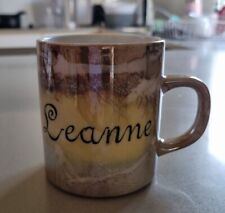Coffee Tea Mug Cup Hand Painted Retro Celtic Name Coloured Design 