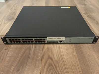 HP V1910-24G-PoE Ethernet Switch - Image 1 of 3