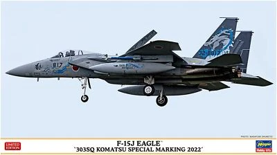 F15j Eagle, 303sq Komatsu Special Marking 2022 1:72 Plastic Model Kit HASEGAWA - Immagine 1 di 2