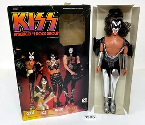 KISS 1978 Mego GENE SIMMONS Action Figure Doll 12" Never Used in the Box - Picture 1 of 24