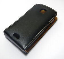 Tasche für Samsung GT i5800 Galaxy 3 Ledertasche Case Handytasche Flip Bag black