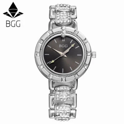Superbo Orologio Lusso Quarzo Giapponese Donna Bgg a Tenuta Stagna Braccialetto* Foto 1 de 2