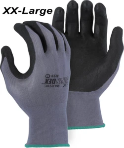 3er-Pack Majestic SuperDex 3228 Mikroschaum Nitril Handfläche beschichteter Handschuh, 2X-LARGE  - Bild 1 von 5